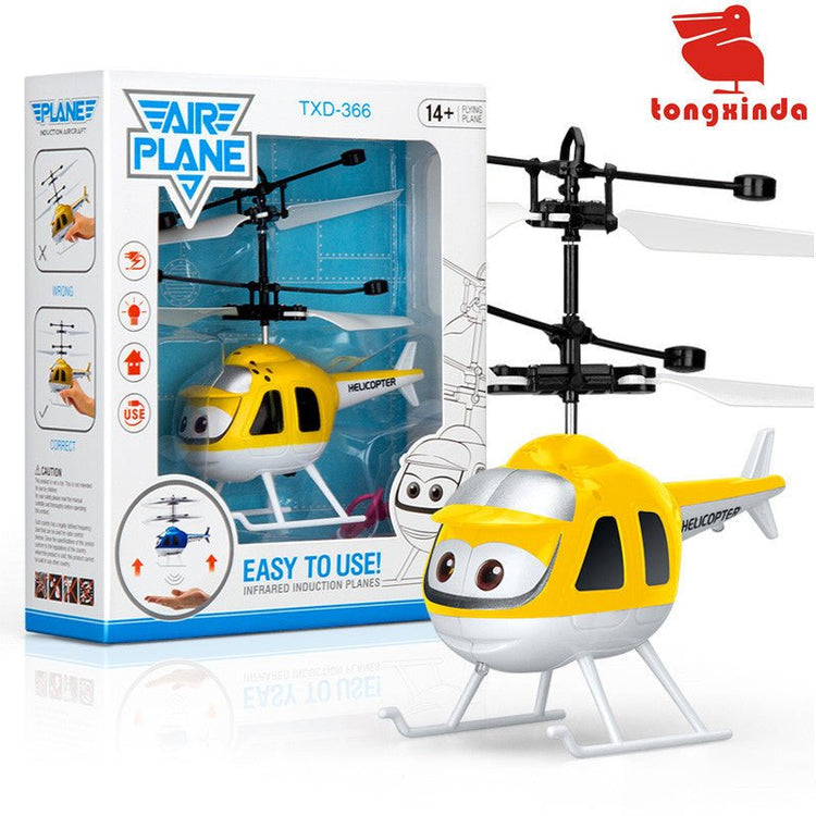 Gesture Control UFO Flying Toy Helicopter for Kids - Y Files