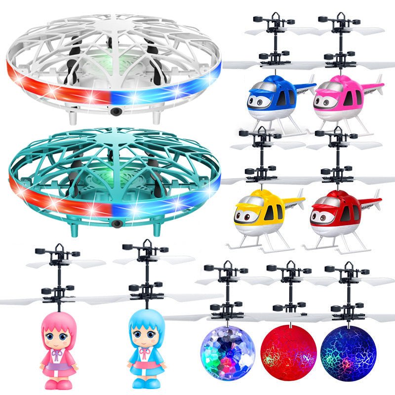 Gesture Control UFO Flying Toy Helicopter for Kids - Y Files