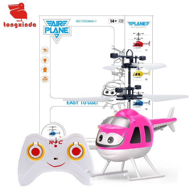 Gesture Control UFO Flying Toy Helicopter for Kids - Y Files