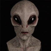 Halloween Alien Mask Cosplay Horror UFO Skull Latex Masks Helmet Carnival Dress Up Party Costume Props - Y Files