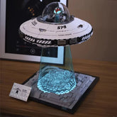 Hot 601pcs MOC Technical Space UFO Spaceship Building Blocks Spacecraft Bricks Model Assembling DIY Toys for Boys Birthday Gift - Y Files