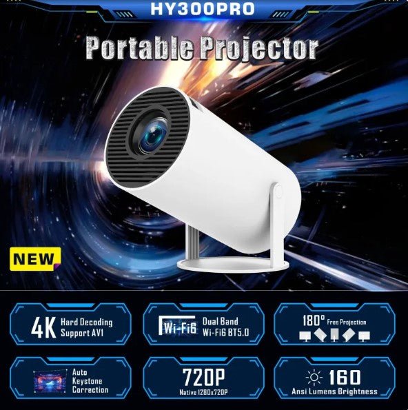 HY300 Pro Projector Home Theater - Y Files