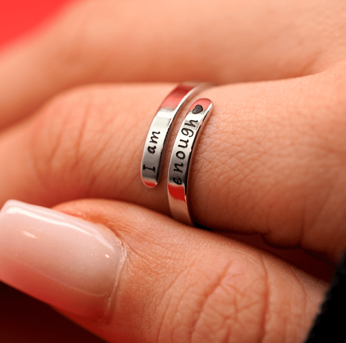 I Am Enough Ring - Y Files