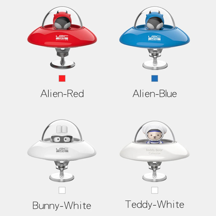 Inertial rotating UFO car ornaments dashboard air freshener interior accessories decoration solid perfume fragrance diffuser fun - Y Files