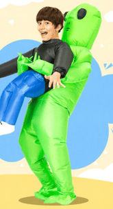 Inflatable Alien Costume for Halloween Party Events - Y Files
