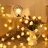 LED Rose Flower String Lights - Y Files