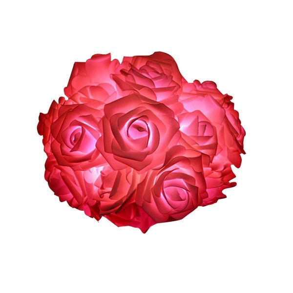 LED Rose Flower String Lights - Y Files
