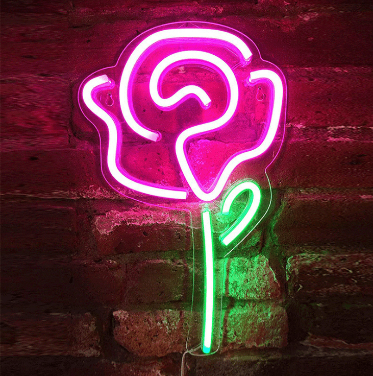 LED Transparent Backboard Neon Light Wall Decor - Y Files