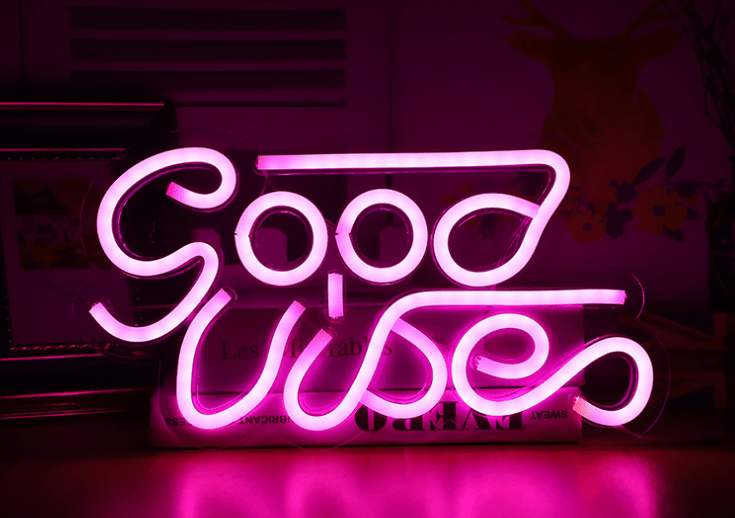 LED Transparent Backboard Neon Light Wall Decor - Y Files