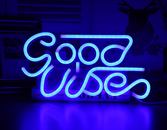 LED Transparent Backboard Neon Light Wall Decor - Y Files