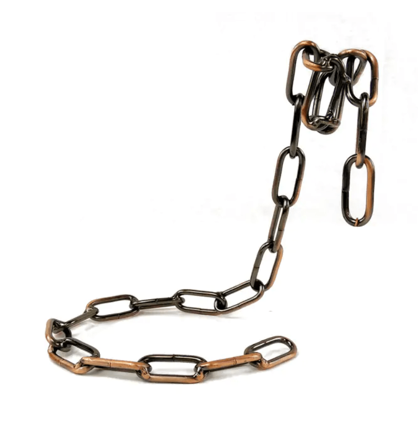 Magic Iron Chain Wine Bottle Holder - Y Files