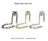 Magic Iron Chain Wine Bottle Holder - Y Files