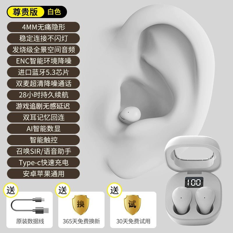 Mini Pro4SS Invisible True Wireless Bluetooth Earbuds - Y Files