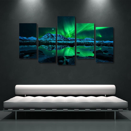 Modern Sofa Wall Art - Hotel Decoration (Five Panels) - Y Files