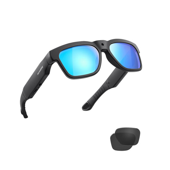 OhO sunshine 256GB WiFi Camera GlassesStreaming Video-only & Photos from Glasses to App with Ultra Full HD Camera and UV400 Sunglasses Lens for Outdoor Sport - Y Files