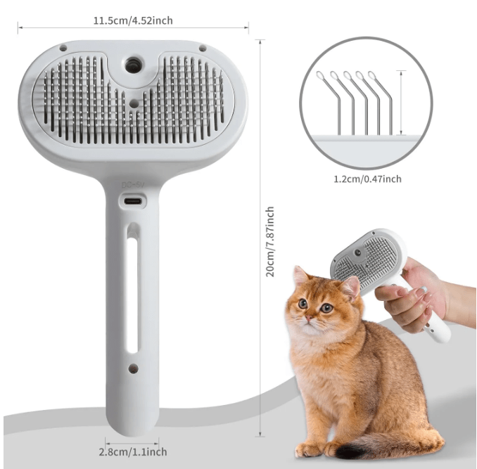 Pet Hair Spray Brush - Y Files
