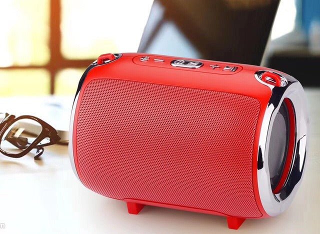 Portable Anti-Fall Bluetooth Speaker with Subwoofer - Y Files
