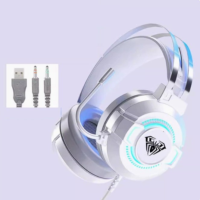 SL-200 Gaming Headset with Heavy Bass Over-Ear Design - Y Files