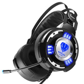SL-200 Gaming Headset with Heavy Bass Over-Ear Design - Y Files