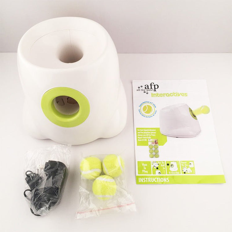 Smart Dog Interactive Feeder with Tennis Ball Reward - Y Files