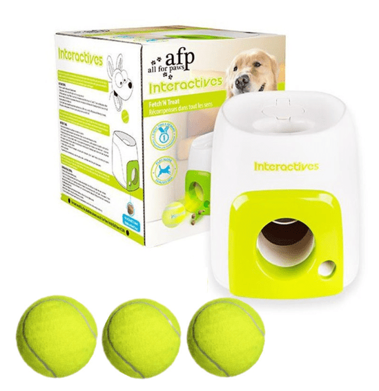 Smart Dog Interactive Feeder with Tennis Ball Reward - Y Files