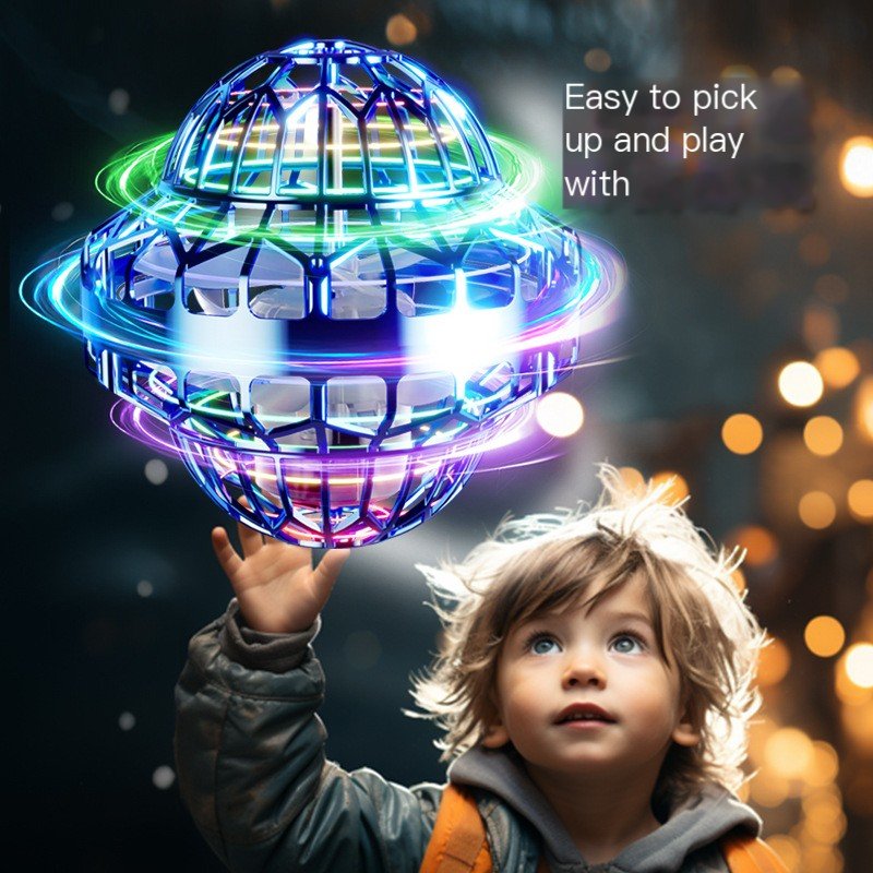 Smart Sensing UFO Hover Ball Toy for Kids - Y Files