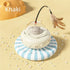 Smart UFO Electric Cat Teaser Stick Automatic Interactive Pet Toy Replaceable Feather Bell Design Daily Cat Training Play Toys - Y Files