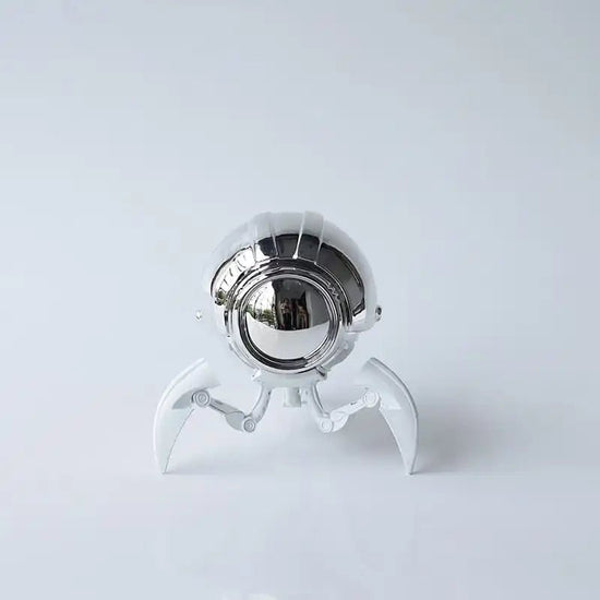 Tech-Infused Astronaut Resin Alien Sculpture Mechanical Creature Decor for Hotel Lobby Club Gift - Y Files