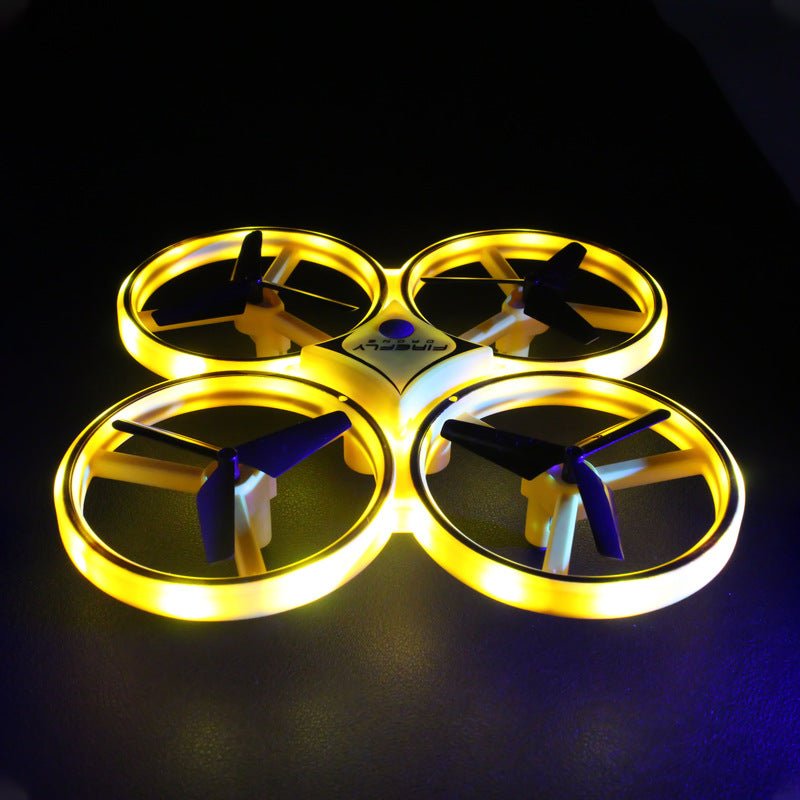 UFO Gesture Control Flying Drone with Lights for Kids - Y Files