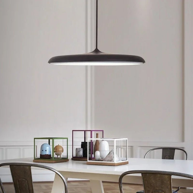 UFO Metal Led Pendant Light Modern Art Design Suspension Round Indoor Hanging Lamp Nordic Kitchen Dining Living Room Home Decor - Y Files
