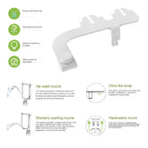 Ultra-thin Battery-free Bidet with Dual Nozzles - Y Files