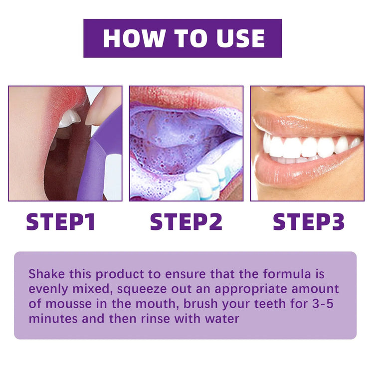 V34 Tooth Cleaning Mousse - Y Files