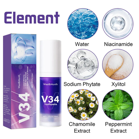 V34 Tooth Cleaning Mousse - Y Files