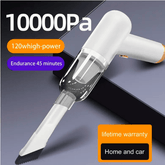 Wireless Handheld Mini Car Vacuum Cleaner 10000PA - Y Files