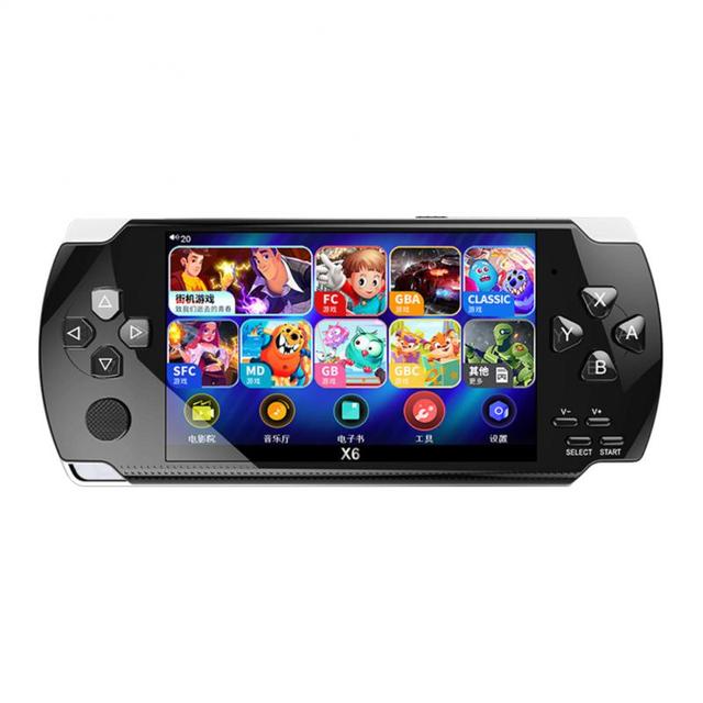 X6 Handheld Portable Game Console with 1500 Games - Y Files