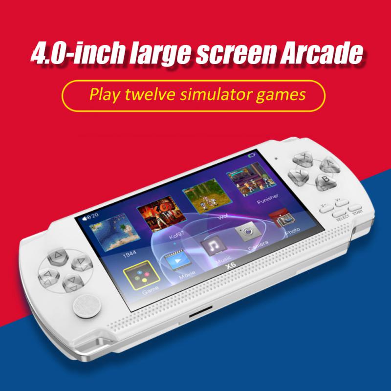 X6 Handheld Portable Game Console with 1500 Games - Y Files