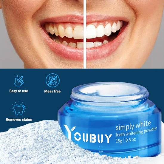 YOUBUY Teeth Whitening Brightening Powder - Y Files